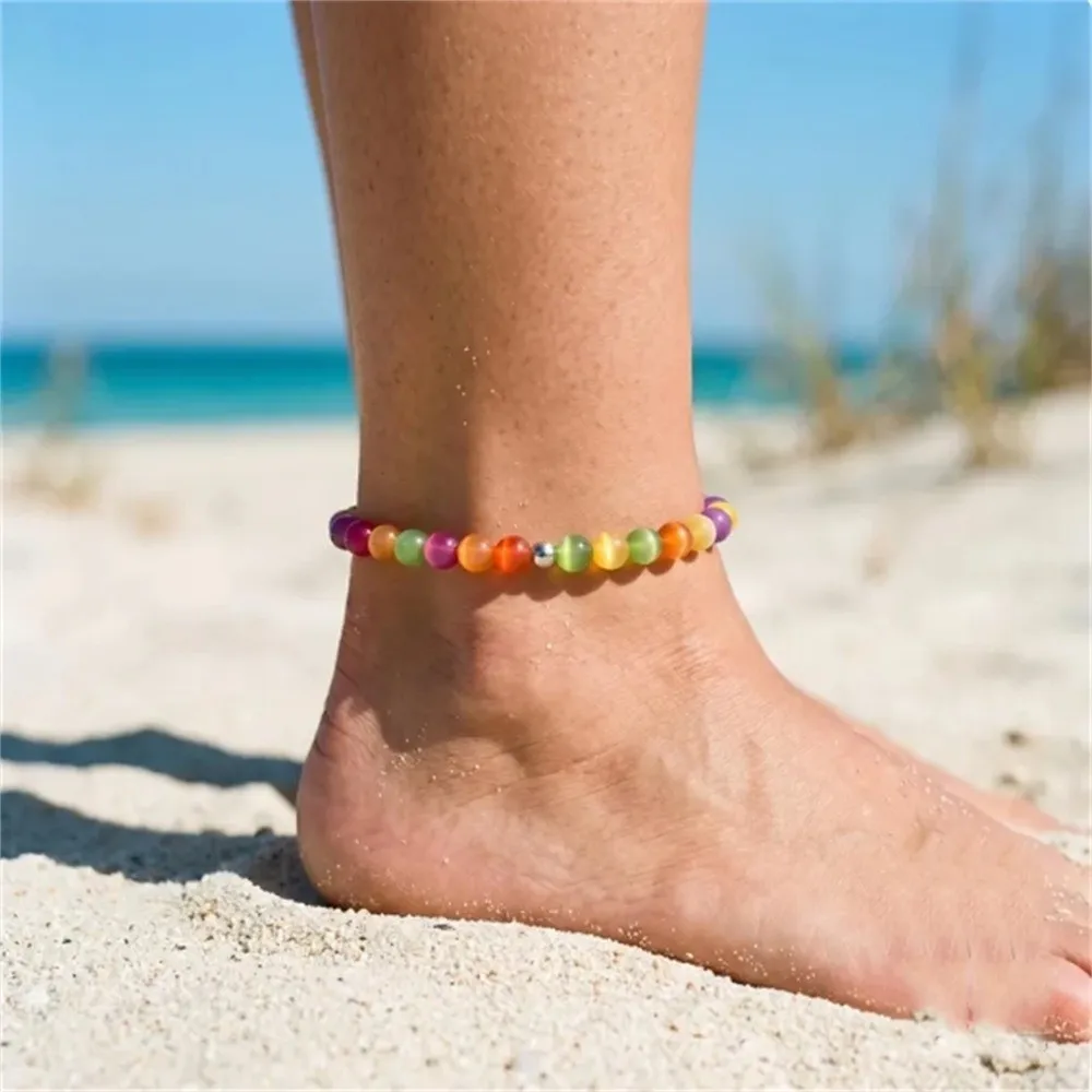 UV Reactive UV Reactive Bracelet Photochromic Sunlight Color Changing Changing Bracelets Elastic Style Strand Bohemian Style