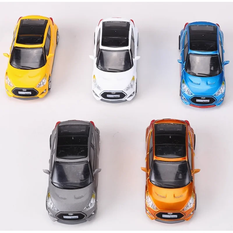 SHADOW Diecast 1/64 skala Feisite Turbo symulacja aluminiowy model samochodu kolekcja zabawka ozdoba prezent