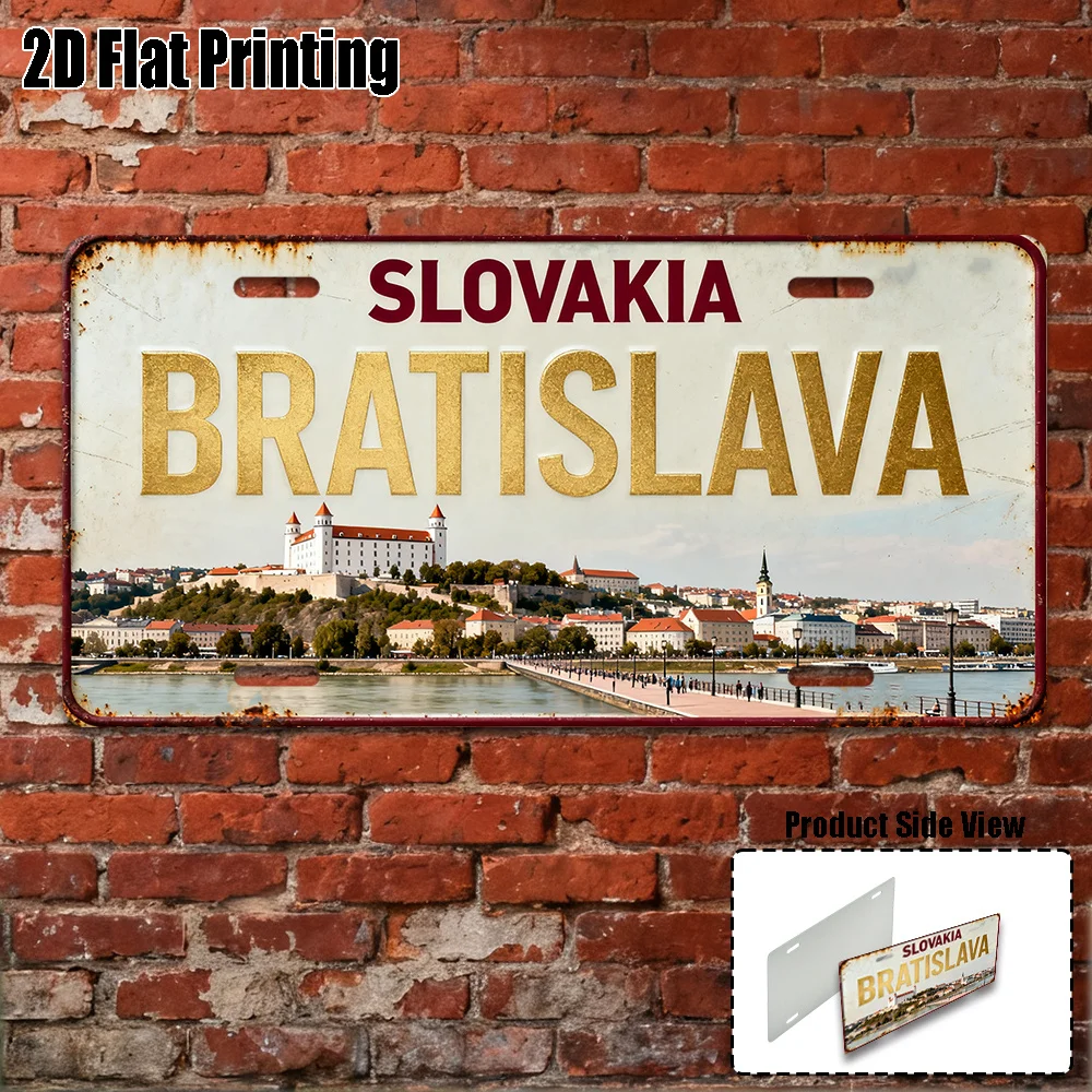 2D Flat Design,Single-Piece Packaging, Vintage Sign, for Decorative Purposes Solely, Courtyard Sign And Wall Art
