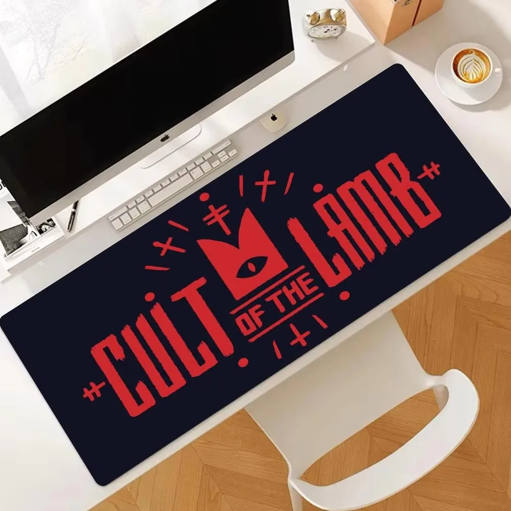 Video Game C_cult of the L_lamb Natural Rubber Anti Slip  Mouse Pad Gaming Accessories HD Printing Pad  Office Computer Desk Mat