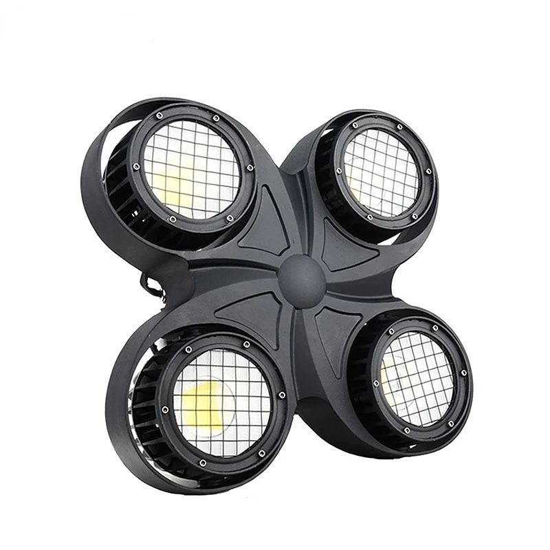 Waterproof IP LED Blinder Light 400Watt Warm White Audience Lights 4 Eyes Each 100W DMX Matrix Light For Outdoor Stage Wedding