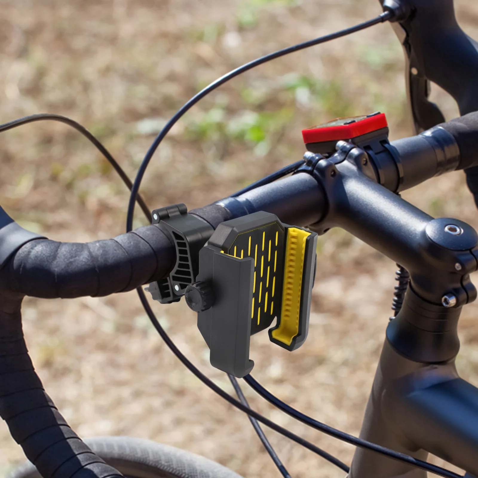 Motorcycle Phone Mount Designed for 4 7 7 Inch Devices Sturdy ABS Material Quick Installation and Firm Grip for Riders