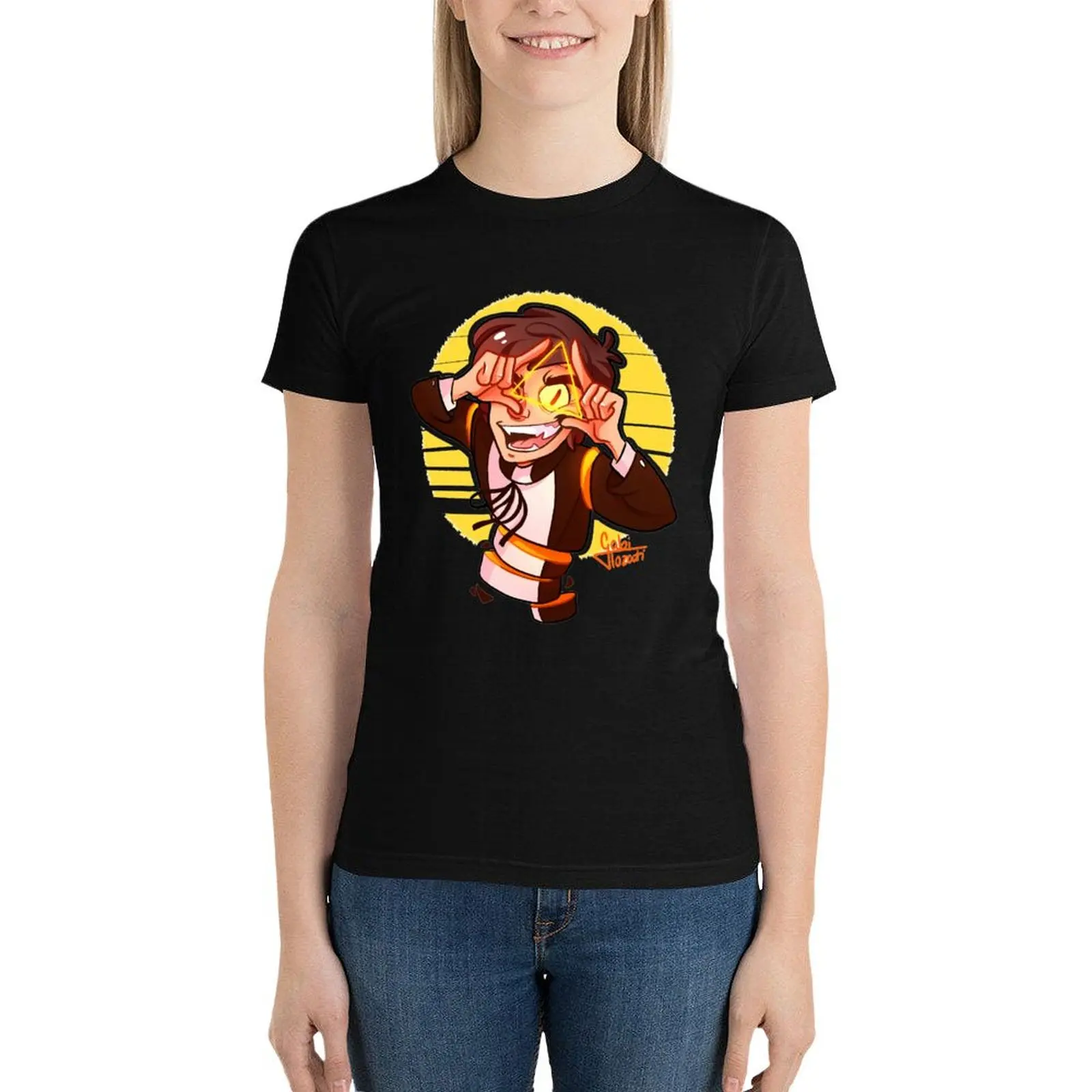 

Bipper T-Shirt oversized tops shirts graphic tees ariat shirts for Women