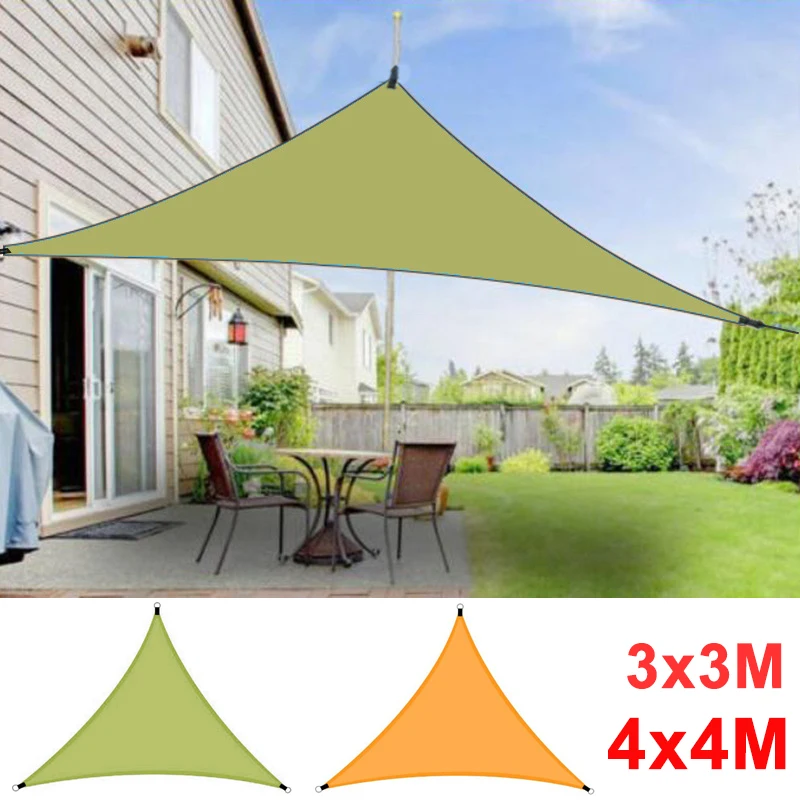 

Waterproof Sun Shelter Triangle Sunshade Protection Outdoor Camping Canopy Garden Patio Pool Sun Shelter Shade Sail Awning