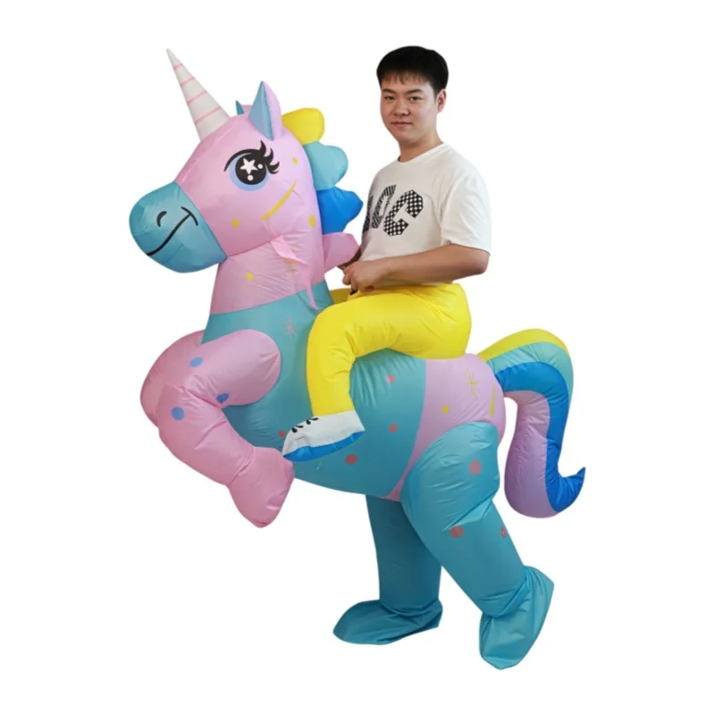 riding-unicorn-inflatable-costumes-cartoon-blow-up-clothes-halloween-party-cosplay-costume-funny-performance-props