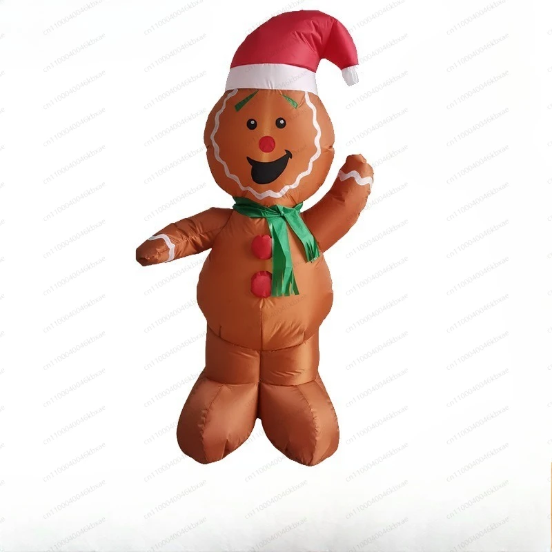 

Christmas Gingerbread Man Old Man Inflatable Mold Living Room Courtyard Decoration Luminous Inflatable Outdoor