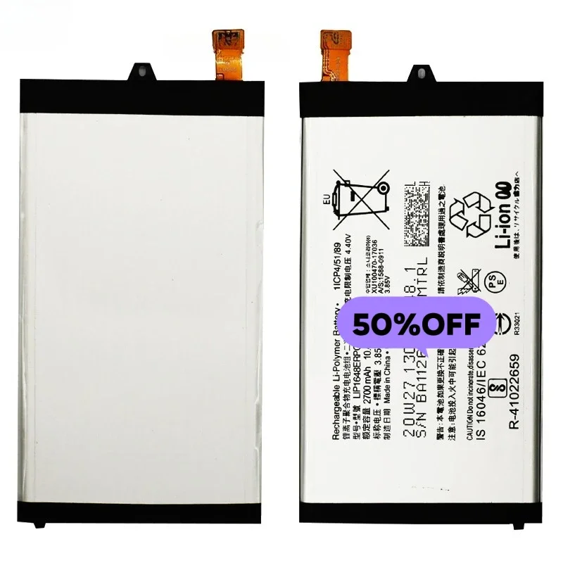 LIP1648ERPC for Sony XZ1 Mini/XZ1 Compact Phone Battery High Quality High Capacity Replacement Bateria Grade A Cell with Tools