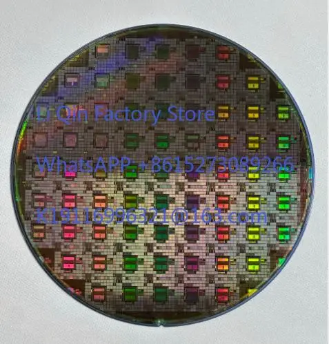 Wafer silicon wafer 8-inch 12-inch integrated circuit lithography chip semiconductor circuit chip,