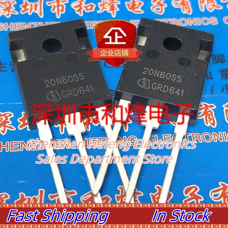 10PCS-20PCS SPW20N60S5 20N60S5  TO-247 600V 20A  Fast Shipping