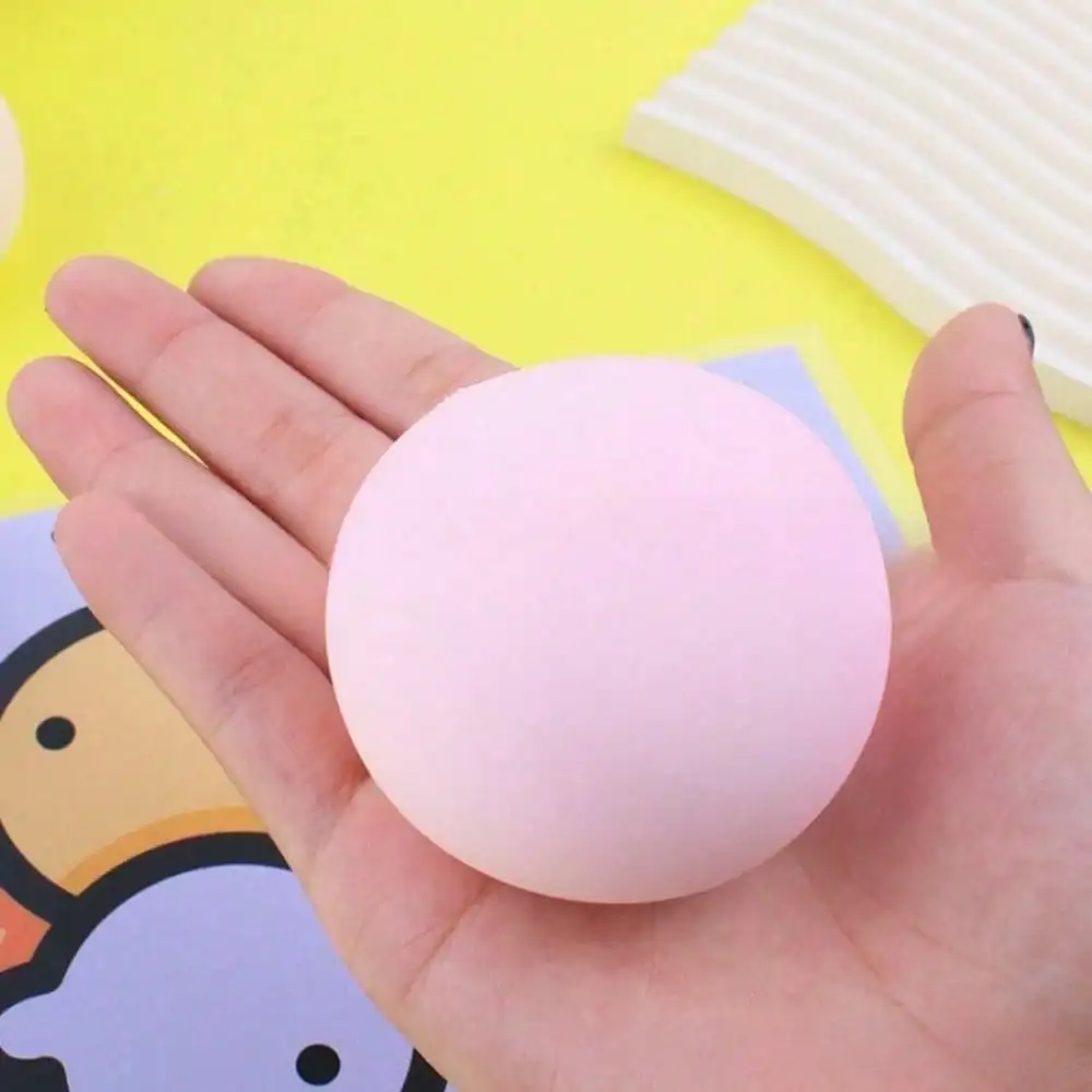 Shapeable Dopamine Steamed Bun Squishy Pink Multicolor Slow Rising Soft Delicate Malleable Sensory Fidget Toy Large Size Anti-Anxiety Leisure Decor
