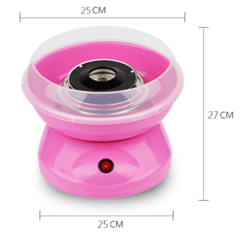 電気綿菓子製造機,小さなポータブル機械,砂糖シロップ用,EUプラグ,プロモーション