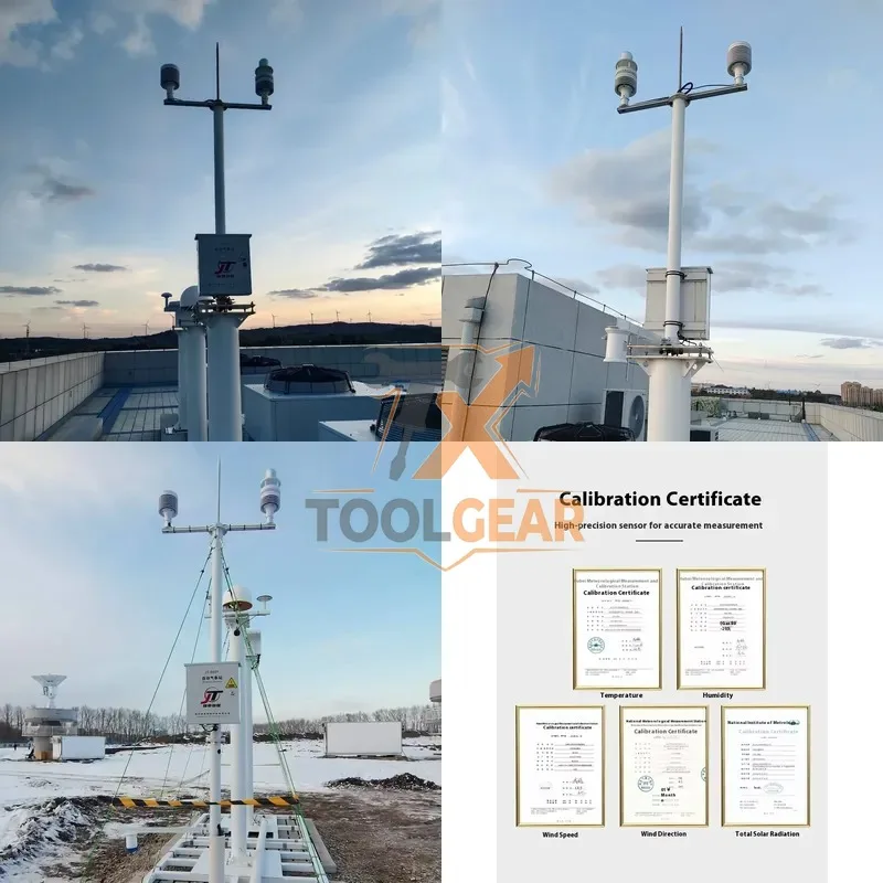 2026hotsale* YG-QXZ RS485 Modbus ASA Automatic Ultrasonic Weather Station Sensors for Wireless Solar Power Sea-Going Marine