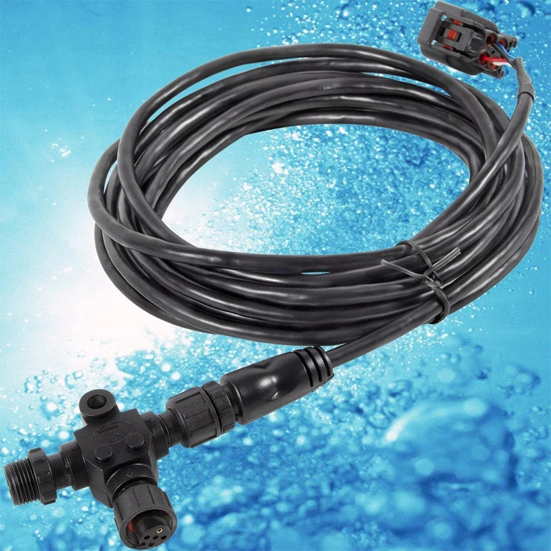 

For Yamaha Engine Interface Cable NMEA2000 Connection with T Connector for Yamaha 2006 & Newer, Replace # 000-0120-37, 3004.6865