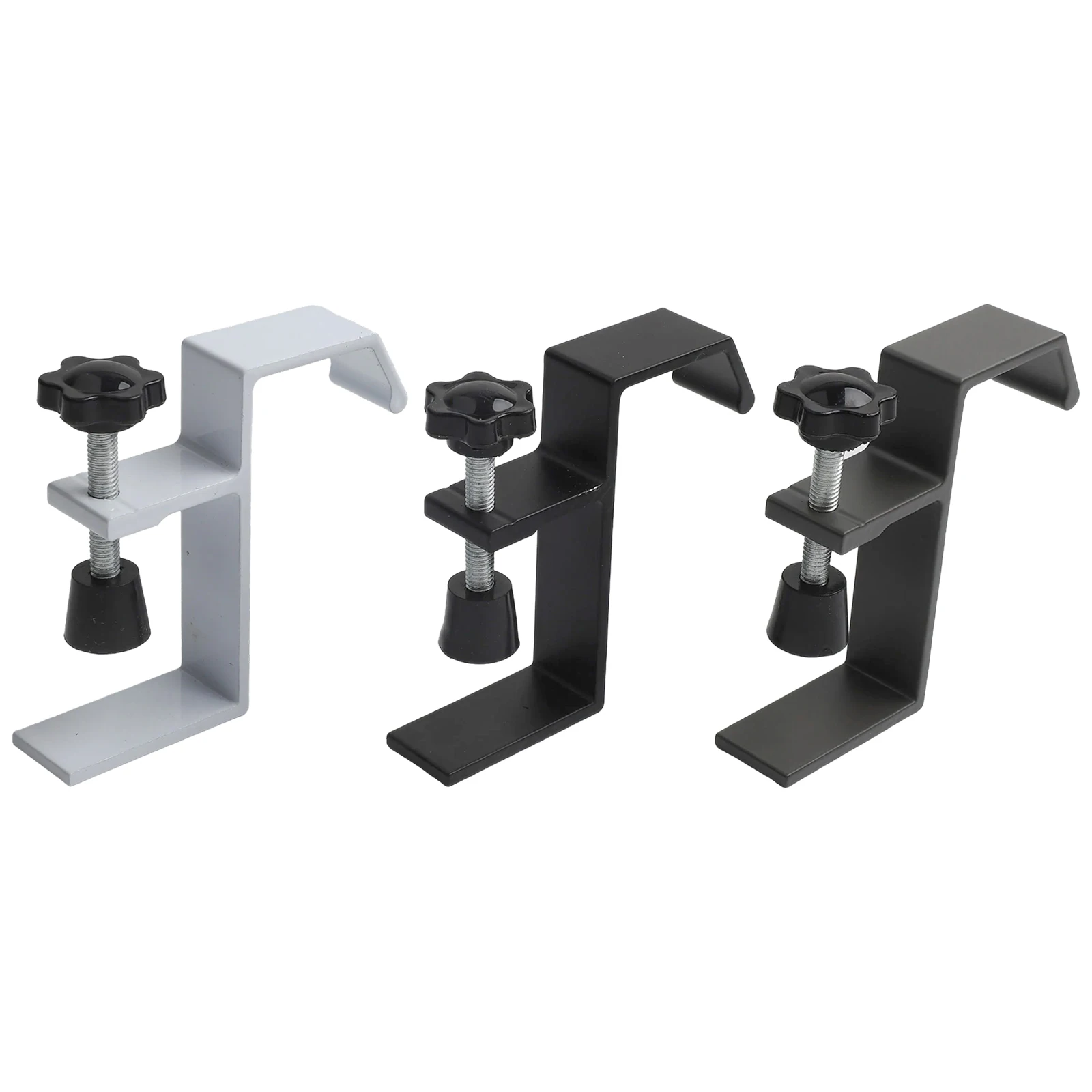 Black Desk Hook for versatile Storage Solution Multi-Purpose Hook Lightweight And Portable Non-Slip Design Supports Up To 5kg