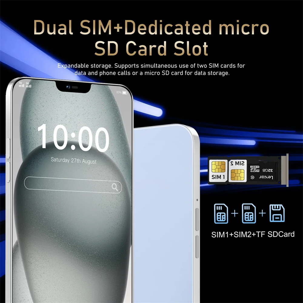 2026 الهاتف الذكي الأصلي لـ S26 Ultra 5G 7.0HD Snapdragon 888 بطاقة Sim المزدوجة 16G + 1 تيرا بايت هاتف محمول هواتف أندرويد المحمولة غير مقفلة