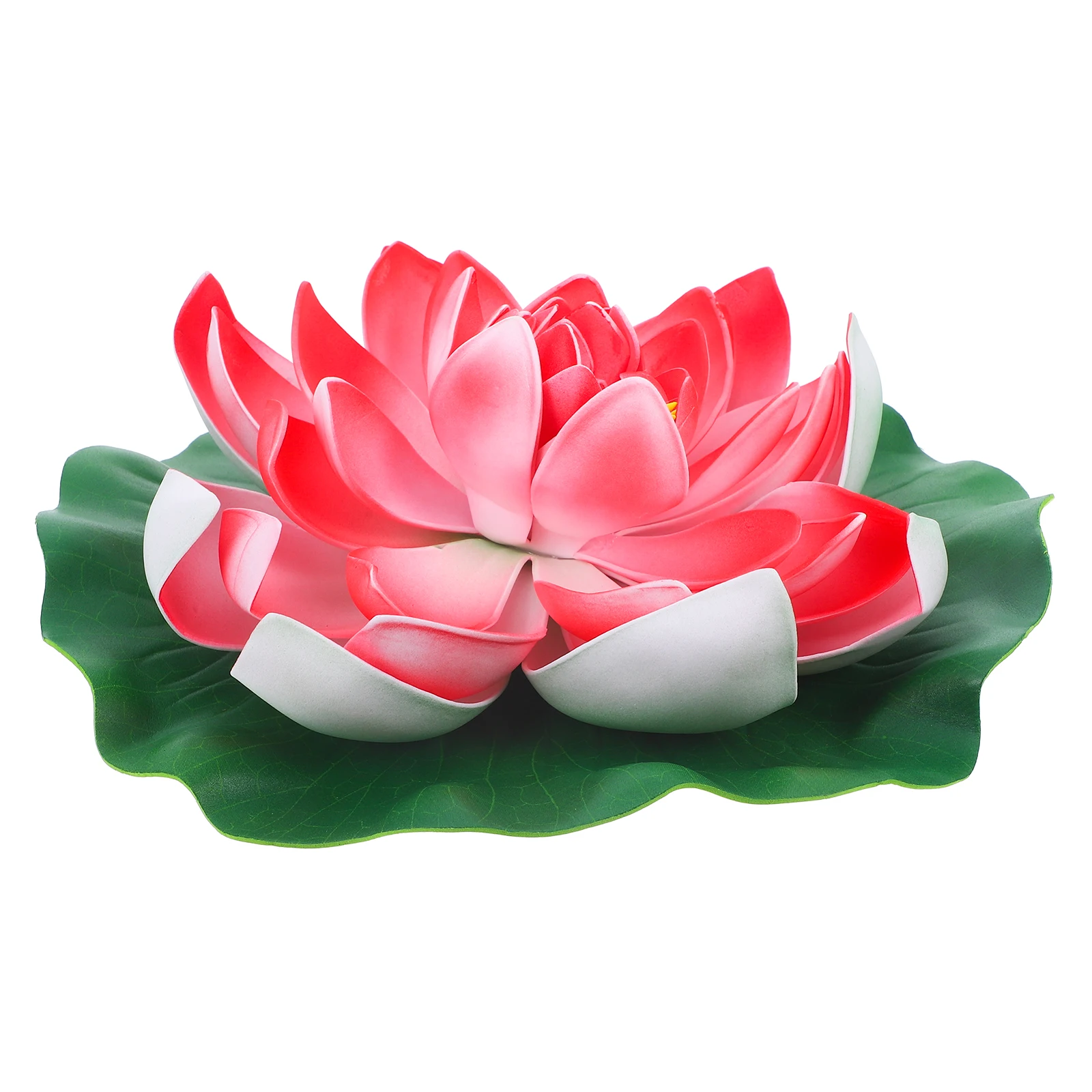 

28cm Artificial Lotus Flower Floating Water Decor Garden Home Decoration