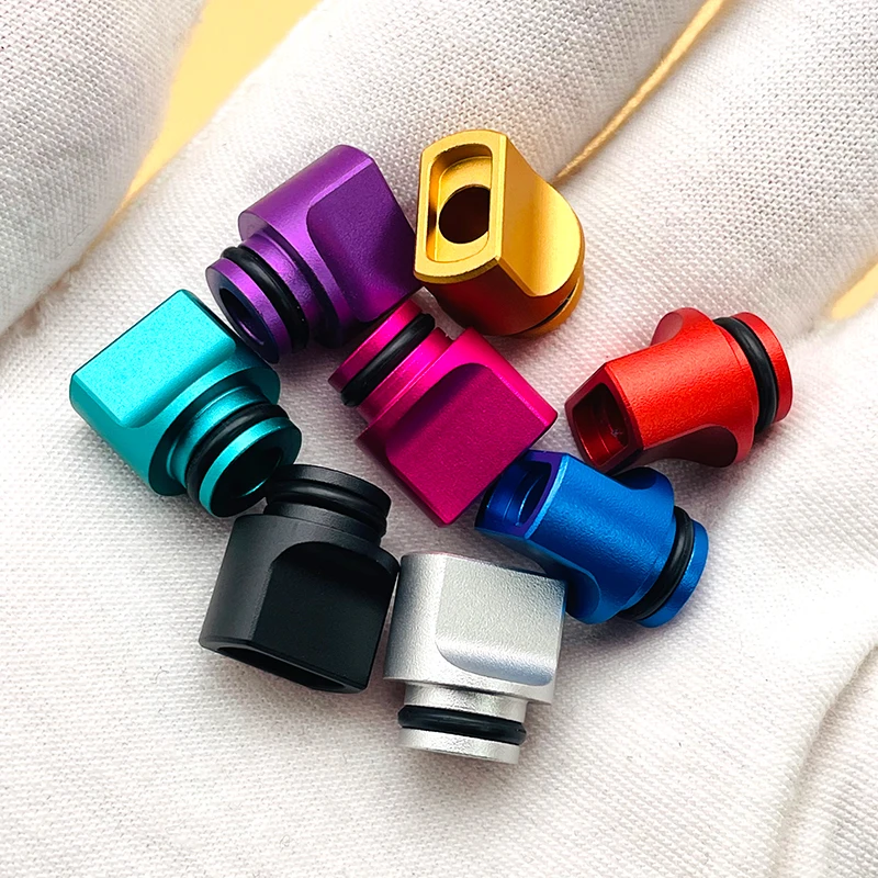 DSX ชุดปากเป่าอลูมิเนียมปลายหยด510สไตล์นกหวีดสำหรับกล่อง V2 V1 dotaio อุปกรณ์เสริมบุหรี่ไฟฟ้า510