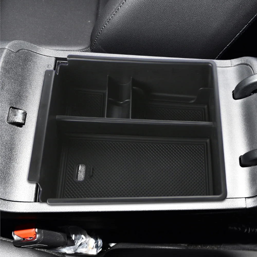 Auto Mittelkonsole Armlehne Aufbewahrungsbox Fach für Hyundai Tucson NX4 2021 2022 2023 Organizer Container Zubehör – Detail 5