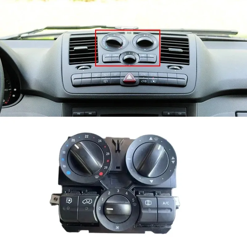 A6399061400 A6399060100 Used Air Conditioning Control Switch Panel for Mercedes Benz Vito 6399061400 6399060100