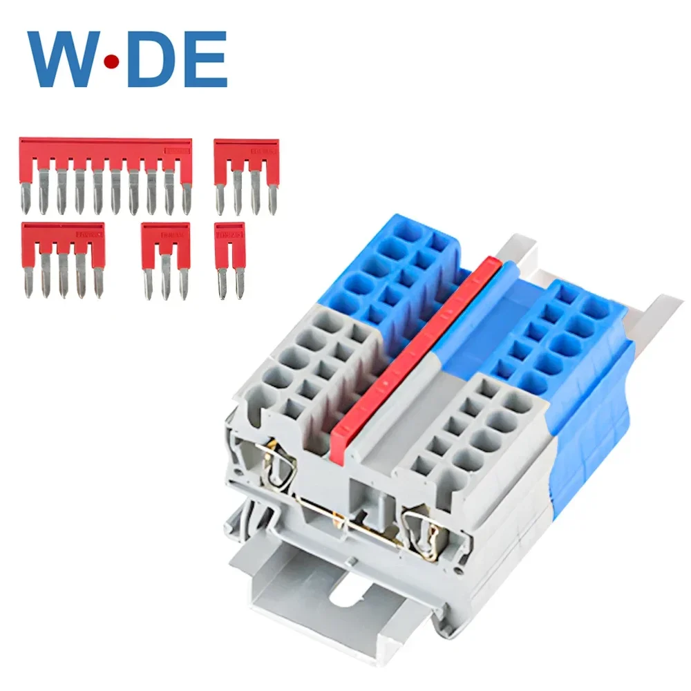 20 Pcs Jumpers FBS2-5 3-5 4-5 5-5 10-5 Plug-in Bridge For ST And PT DIN Rail Terminal Blocks Accessories