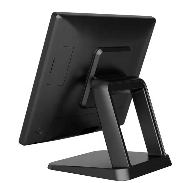 Yingdi S330 نظام POS ذو وجهين مع شاشة لمس 15 بوصة 80 مم طابعة حرارية 2G/4G ذاكرة Windows OS لمتاجر الملابس