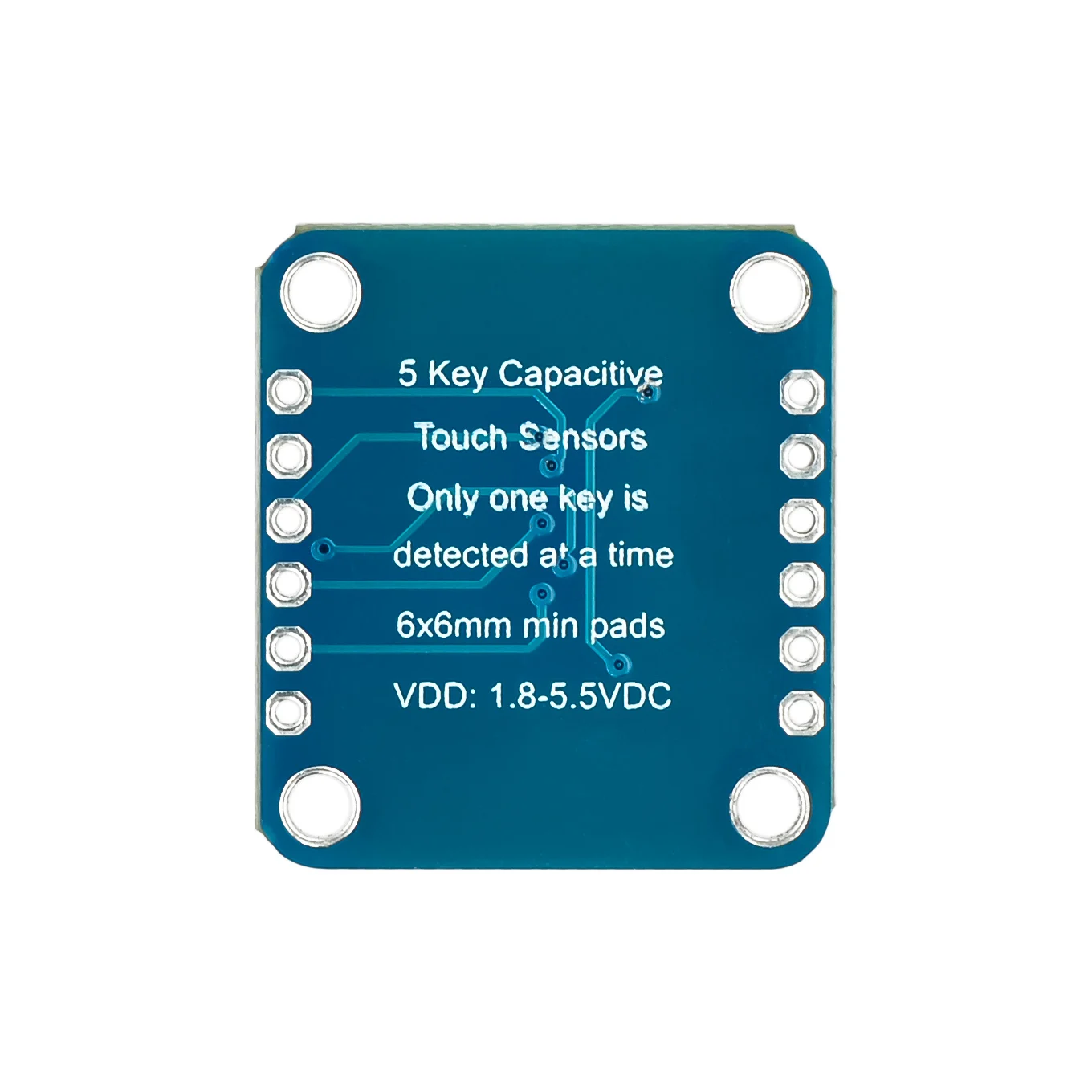 AT42QT1070 5-Pad capacitive screen touch sensor module