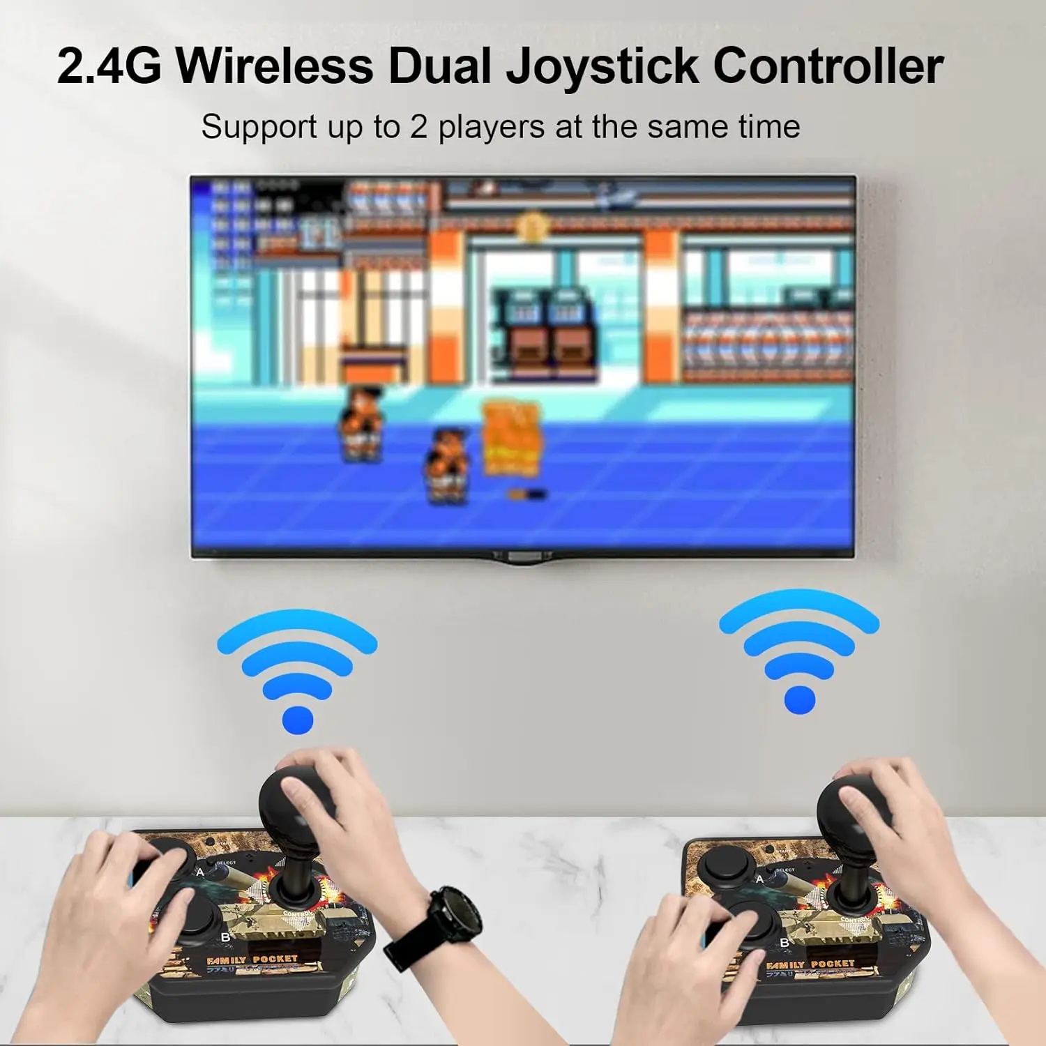 DOYO [KT507 single] nostaljik HD Joystick oyun konsolu 2024 yeni oyun konsolu 4K HDMI çıkışı TV çubuk mini PC