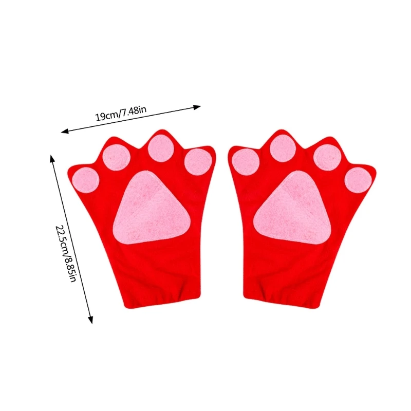 652f chaton griffes gants gants chaton gants costumes halloween cosplay accessoire pour adulte