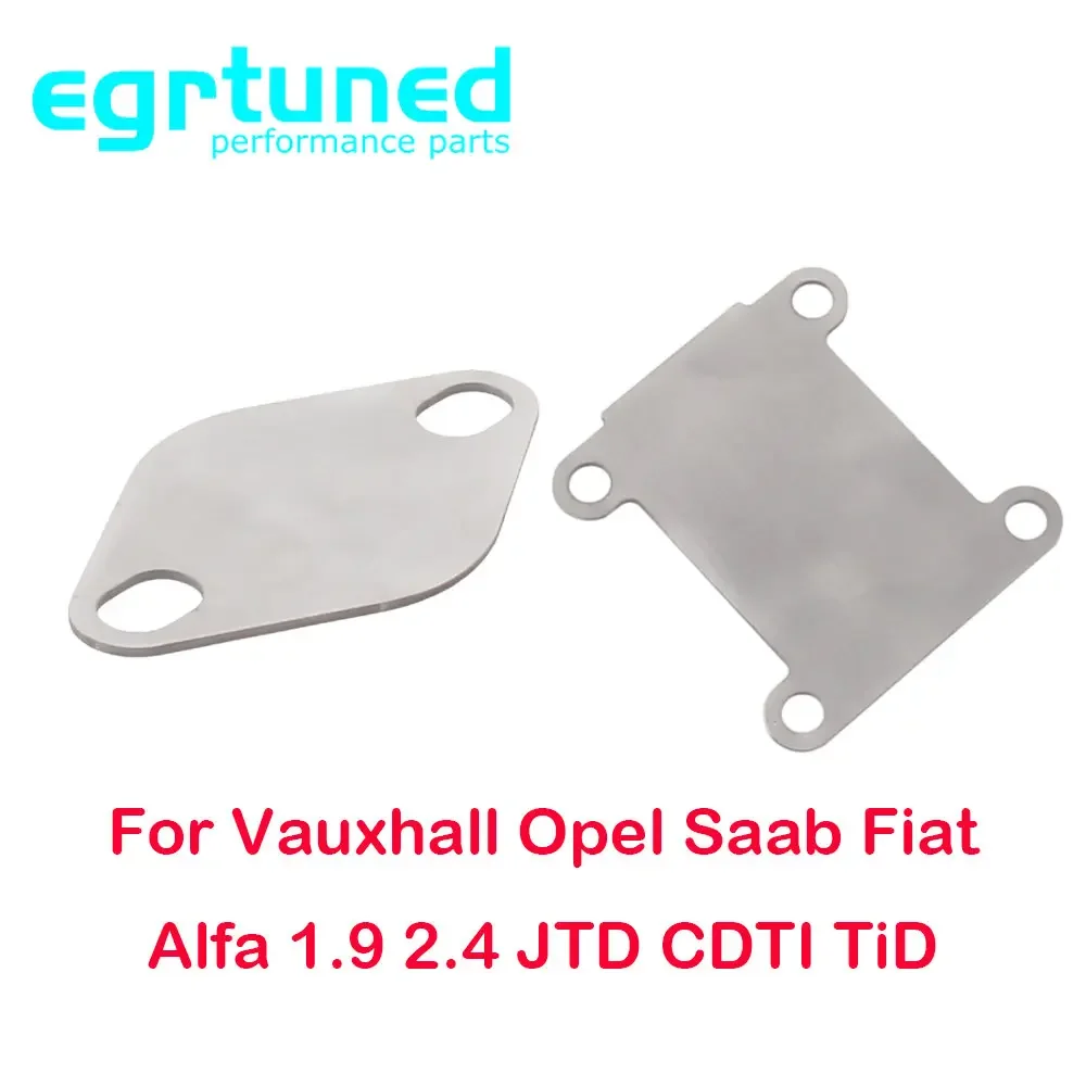 Free Shipping 2PCS auto valve metal blind gaskets for Vauxhall Opel Saab Fiat Alfa 1.9 2.4 JTD CDTI TiD