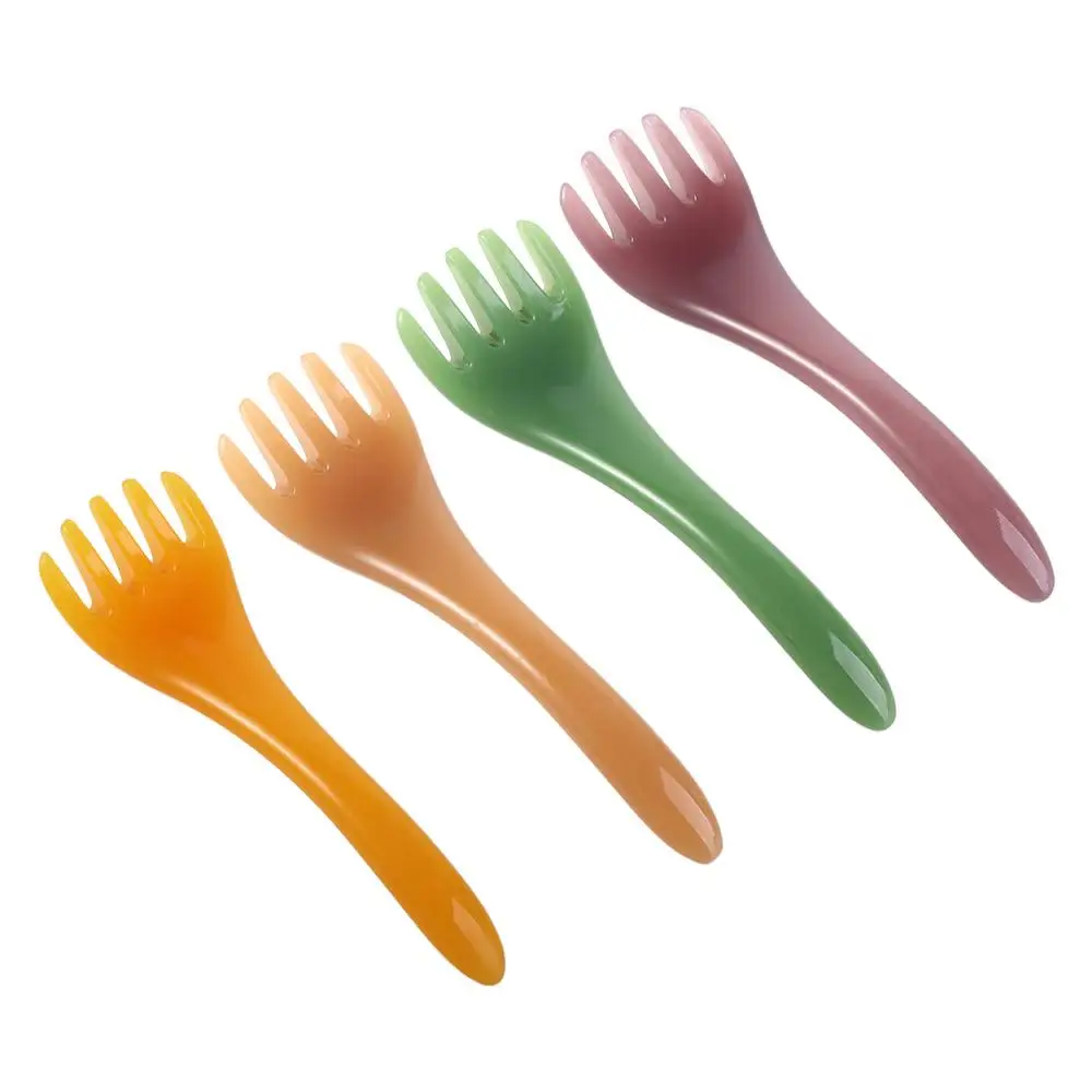 Massager Massage Hair Brush Gua Sha Scraper Neck Five Finger Scratcher Chinese Scraping Stick Five-claw Comb Head Massage Comb