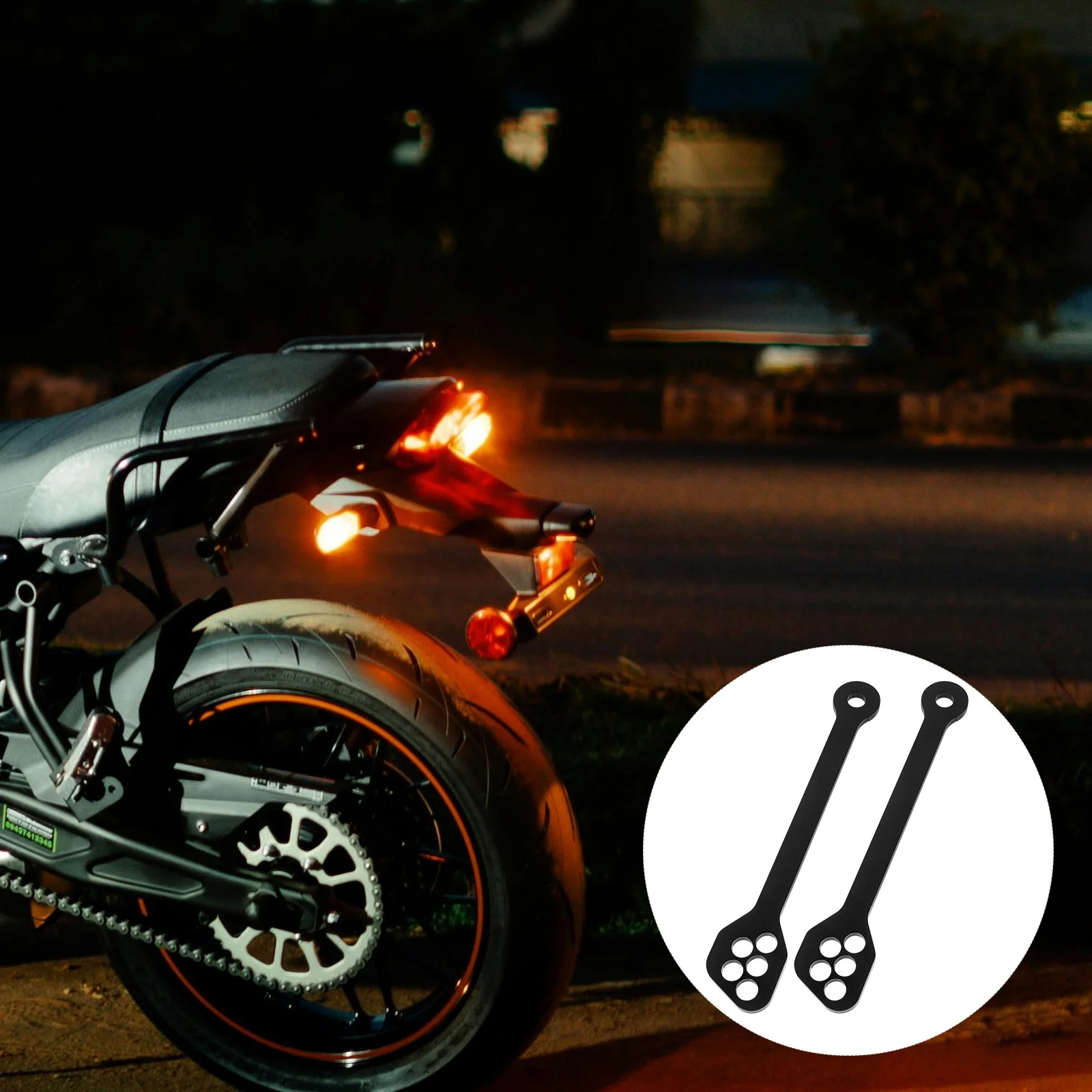 

1Pair Motorcycle Rear Shock Lowering Link Adjustable Ride Height Motorcycle Suspension Accessories Rear for