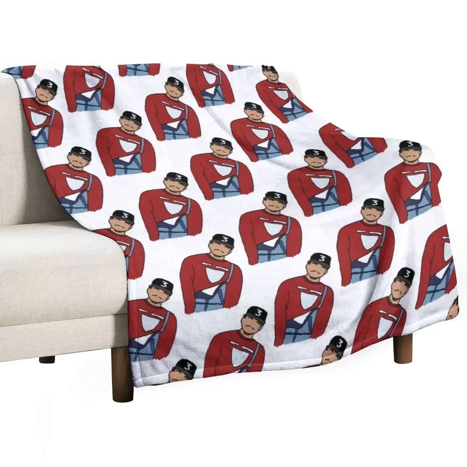 Chance Illustration Throw Blanket Beautifuls Flannel Comforter Single Soft Tourist Blankets