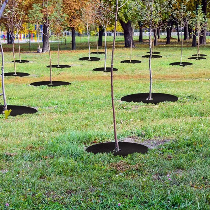 A93Z Breathable, Moisture Retaining Non-Woven Weed Control Fabric-Durable Multi-Size Design