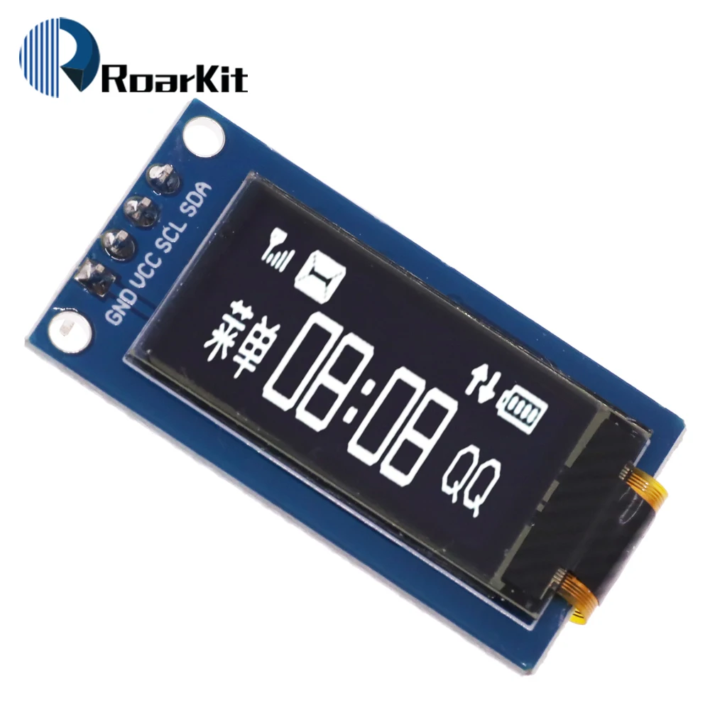 0.96 inch OLED Display 4PIN 64×128 LCD module SSD1107 LCD 0.96 