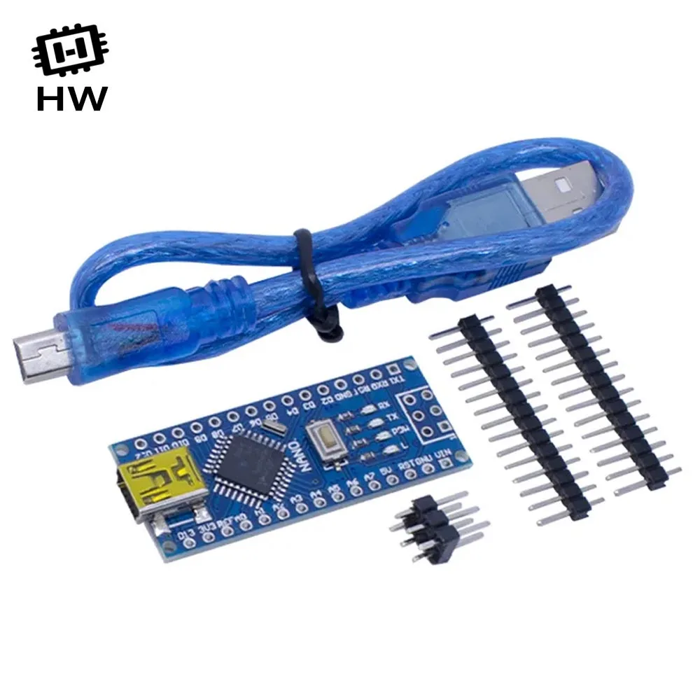 Promotion For Arduino Nano 3.0 Atmega328 Controller Compatible Board Module PCB Development Board Without USB V3.0 Modules