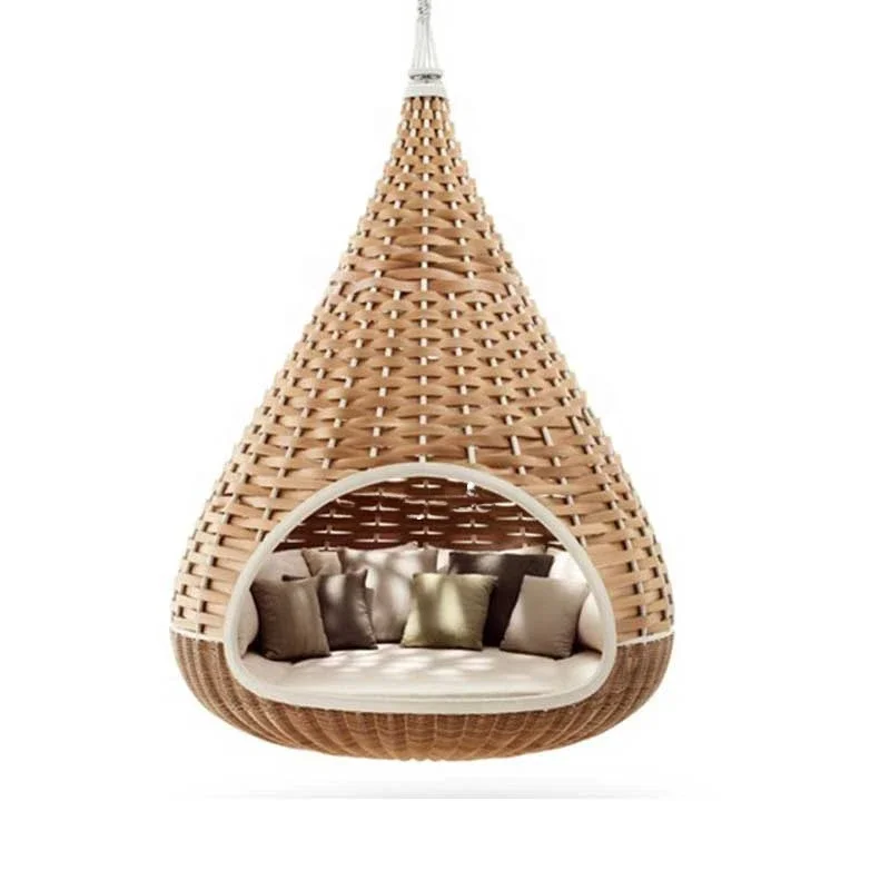 

Hanging Lounger with Canopy Daybed Outdoor Hanging Bed Hanging Lounger Bed Swing