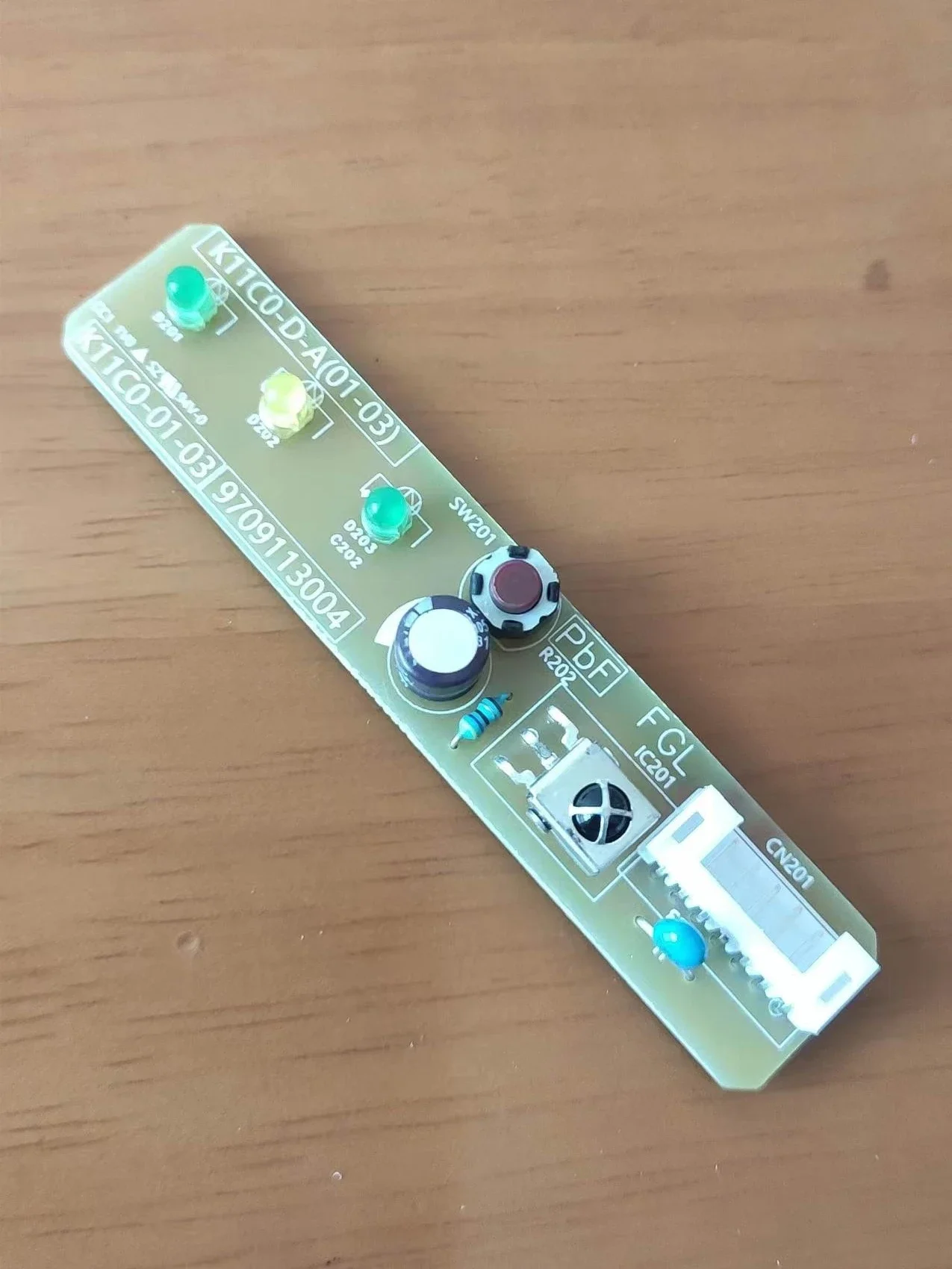 For Fujitsu General Air Conditioner Infrared Remote Control Receiver Board QSA35LLCAKFR-35G/bplqK11C0-D0103