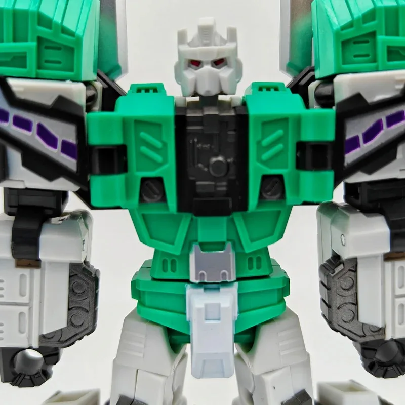 재고 있음 Transformatiom MFT Pioneer 시리즈 MF-27 Six-faced Beast Six-change Ninja 소규모 비율 액션 피규어 로봇 완구