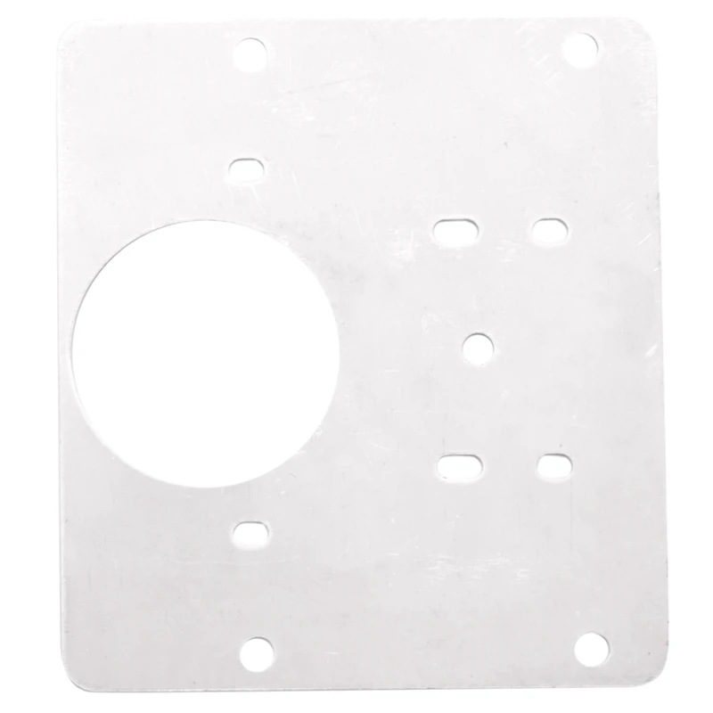 Placa de reparación de bisagra, soporte de placa de reparación de acero inoxidable con tornillos de montaje para muebles, estantes, gabinetes (10 piezas)