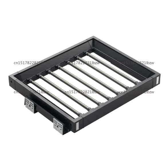 Invisible Retractable Damping Slide Rail Pull Out Pants Hanger Clothes Drying Rack For Balcony Above Washing Machine