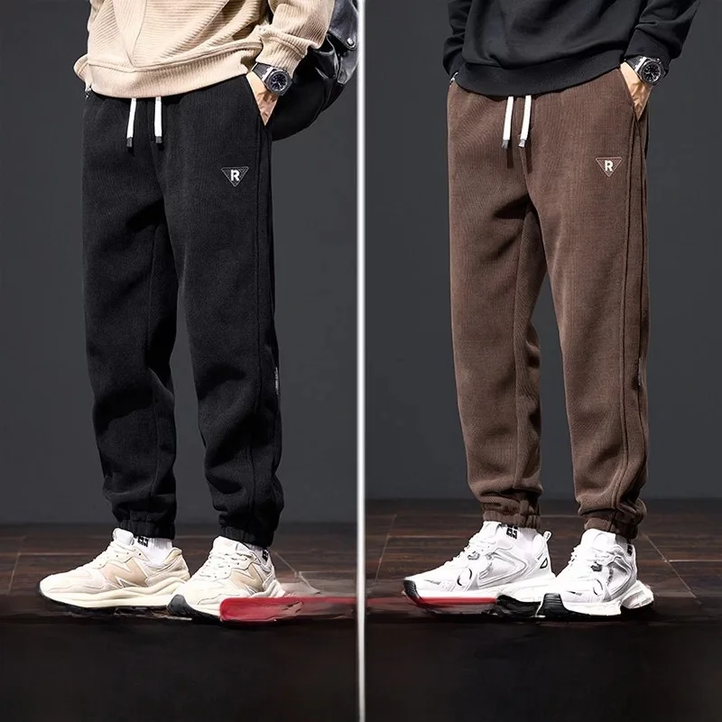 Men's Workwear Corduroy Harlan Pants Spring Autumn Casual Trousers Durable Outdoor Dirt Resistant Large Size Construction Wor...