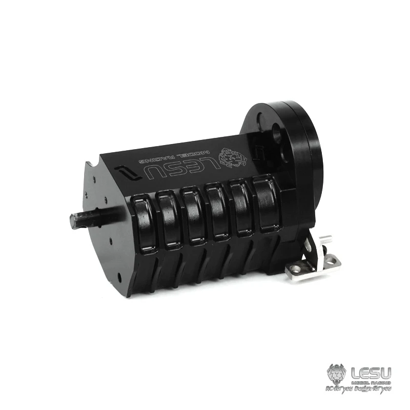 LESU RC 3-Speed Metal Gearbox Transmission Box for 1/14 Tamiyaya RC Tractor Truck Dumper Remote Control Cars Model Toys TH05101