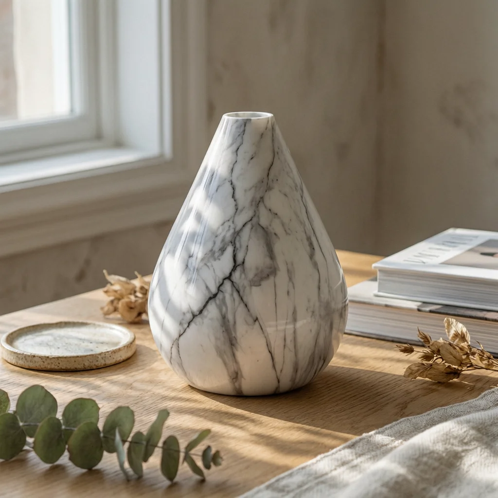 Mountain Sculpture with Base Unique Abstract Sculpture Tabletop Ornament Premium Decorative Statue Refined for Homeowners