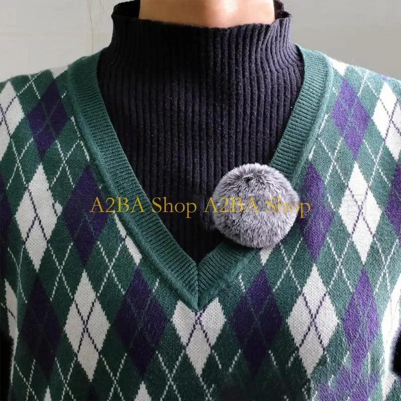 A2BA mikrofony z kołnierzem z klapami przednia szyba futrzane futra na szybę przednią osłona przeciwwiatrowa do mikrofonów Omic