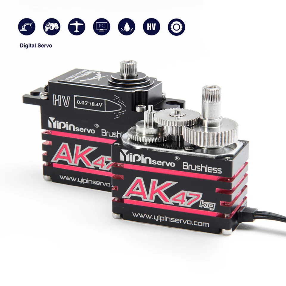 GX YinPin AK47 47KG HV Magnetic Induction Waterproof Brushless