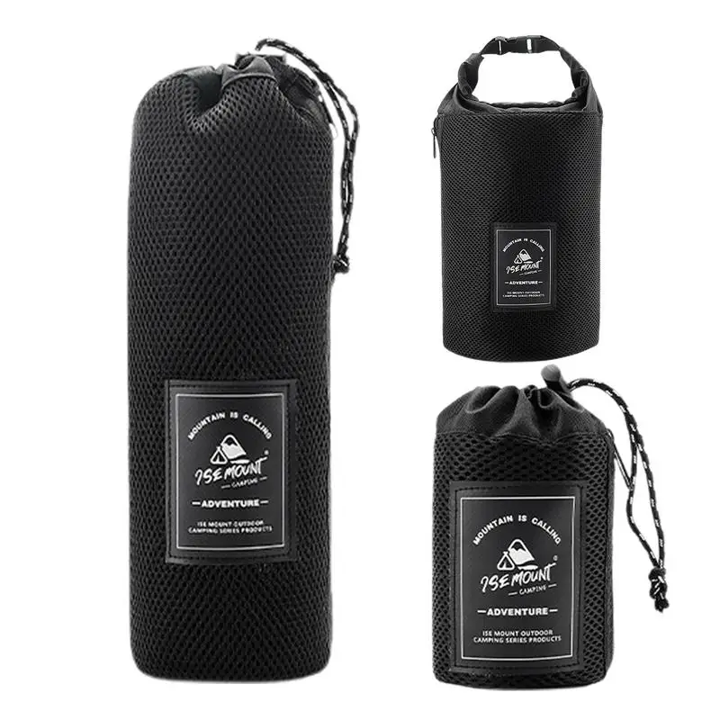 Camping Tool Drawstring Bag Outdoor Breathable Protective Pouches Breathable Travel Bags With Drawstring Closure For BBQ Outdoor