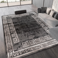 Nordic Light luxury Living Room Carpets Modern Decoration Home Bedroom Large Area Rugs Thickening Non-slip Floor Mat Washable
