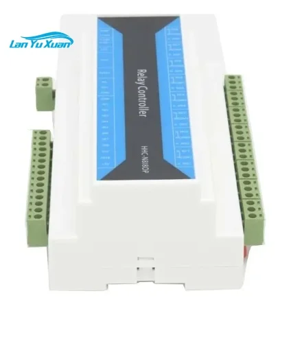 HHC-N8I8OP 8 Channel IP Network Relay RS485 to Ethernet Digital Input Output Controller MODBUS TCP MQTT Relay Module