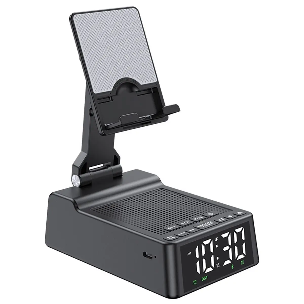 [AC18 Digital]/Cell Phone Sound Amplifier Cell Phone Stand with Wireless Speaker Mobile Phone Stand and Speaker for Home Gifts