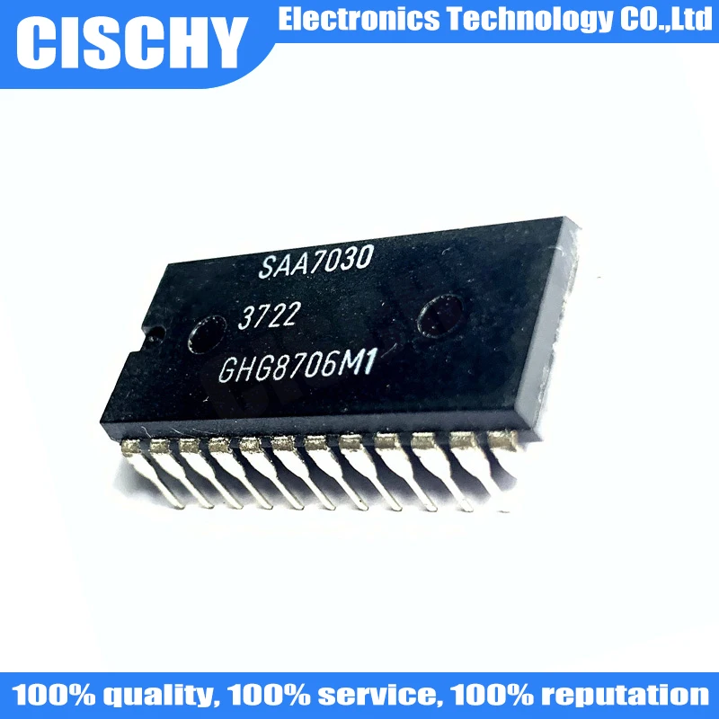 1PCS/lot  SAA7030 DIP-24 SAA7020 DIP-40 SAA7010 DIP-28 In Stock